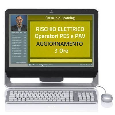 Corso online - PES-PAV Aggiornamento 3 ore - Svolgimento di lavori elettrici Corso di formazione